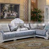 M511-1 French New Arrival Latest Design Luxurious Silk Fabric Sofa Set thumbnail-2