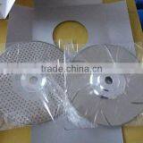 Electroplated Diamond Saw Blades for Cutting Travertines With Continuous Rim