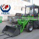 4WD Tractor HZM 908 Cheap Wheel Loader Price Chinese Wheel Loader Without Cabin for Sale thumbnail-2