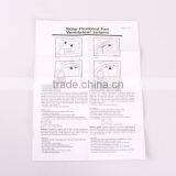 1W Solar Power Car Fan Auto Vent With Seperately Solar Panel thumbnail-2