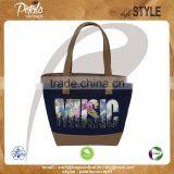 12 OZ Dyed Canvas Tote Bag With Eva Padding & Inside Polyester Lining With PU Handle & Bottom With Top Zip Closure thumbnail-1