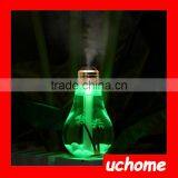 UCHOME Innovative Color Changing LED Light of Bulb Ultrasonic Air Humidifier thumbnail-2