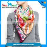 2016 Fashionable Lady Pashmina Scarf Print Polyester Scarves Wholesale