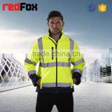 Breathable Waterproof High Visibility Softshell Jacket thumbnail-1