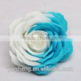Wholesale Colorful Big Rose Flower Two - Tone Rose Diy Artificial Soap Flower thumbnail-5
