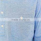 Cheap Round Bottom Casual Man Shirt Stylish High Collar Shirts for Men thumbnail-4