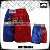Men's Boxing Shorts 100% Polyester Satin Wholesale Muay Thai Boxing Shorts thumbnail-1