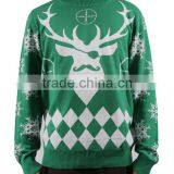 Allover Jacquard Ladies Clothing Lighted Christmas Sweater thumbnail-4