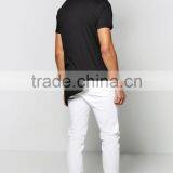 Hot Sale White Jeans for Men High Quality Slim Fit Stretch Denim Jeans thumbnail-4