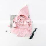 5pcs/lot Toddler Girls Rompers Princess Cotton Mesh Princess Long Sleeve Jumpsuit Infant Girl Romper Clothes thumbnail-4