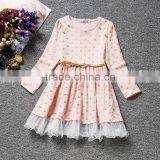 A0217#Unique Baby Girl Names Images Dress Long Sleeve Girls Dress thumbnail-3