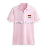Embroidery Flag Bulk Polo Collar Design 100 Cotton Most Popular Color T-shirt thumbnail-4