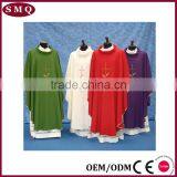 Catholic Church Vestment Wholesale Luxury Pupular Red Choir Robe thumbnail-3