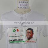 China Factory Custom 100%polyester Election T-shirts Export to Africa thumbnail-2
