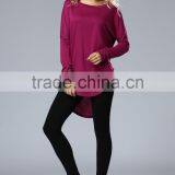 Factory Direct Soft Long Sleeve Large Size Old Fashion Blouse for Wholesale 2017 thumbnail-1