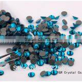 2058HF(1440Pcs/lot) Hight Quality Blue Zircon Rhinestones FlatBack HotFix Crystal SS20 thumbnail-4