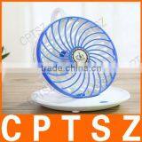 New Arrival Creative Mini USB Coffee Cup Fan Rotatable Hanging Portable Fan Strong Little Fan Drop thumbnail-3
