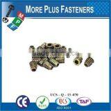 Made in Taiwan High Quality Zinc Alloy Wood Insert Nut thumbnail-4