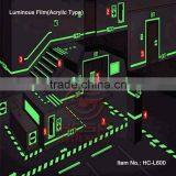 Photoluminescent Sheeting Acrylic Type 6 Hours Luminous Film for Safe Guiding thumbnail-3