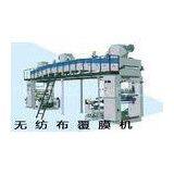 non woven fabric plastic film lamination machine / industrial laminating machinery