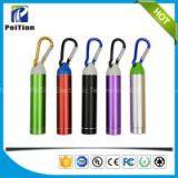 OEM Promotional Portable 2600mah Mini Usb Power Bank Charger With Carabiner thumbnail-1