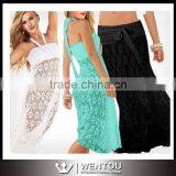 Sexy Lace Beach Cover Up Dress thumbnail-2