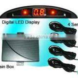 2 4 6 8 Sensors Option Mini LED Display Car Parking Sensor Systems