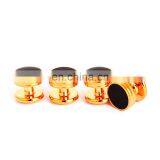 Round Enamel Cufflinks and Studs Sets Metal Studs for Clothing thumbnail-4