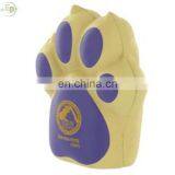 PU Toy Custom Printed Dog Paw Stress Reliever For Advertising Ever Promos