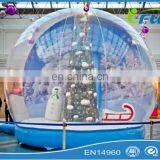 inflatable human snow globe christmas / portable human snow globes christmas /giant inflatable snow globes