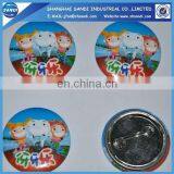 advertising metal button badge for promotion