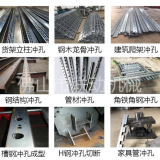 Automatic Shelf Column Square Tube Punching Machine CNC Punching Machine Manufacturers thumbnail-4