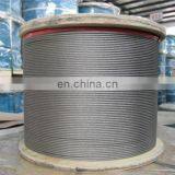 High Strength Aisi304 316 6x19 1x19 7x7 6x19 Stainless Steel Wire Rope 10mm 12mm Price per Meter thumbnail-6