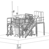 Vacuum precision casting furnace