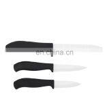 Hot Sale Plastic Handle 4 Pcs Ceramic Kitchen Knife With White Blade thumbnail-2