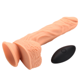 Realistic Dildo Vibrator With Suction Cup for Women Hands-Free Sex Fun,Heating Silicone Vibrant Penis Sex Toy Rechargeable Anal Vibrator for Orgasm （8.2 Inch） thumbnail-4