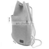 Custom Fashion Laptop Felt Backpack With Leather Shoulder Strap thumbnail-7