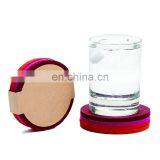 Non Woven Polyester Needle Felt Factory Felt Cup Coasers thumbnail-2