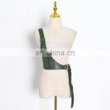 TWOTWINSTYLE Buckle Women's PU Waistcoat Waist Seal Adjustable Asymmetrical For Female Top Decorative Belt thumbnail-3