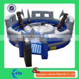 warriors fighting game inflatable jousting arena sports arena
