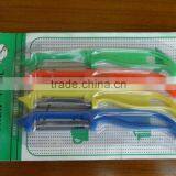 4 Pcs Fruit Vegetable Peeler With Slicer thumbnail-2
