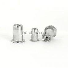 Free Samples Aluminum Knurled Body Flat Head Rivet Nut thumbnail-5