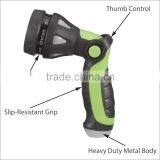 (3238) High Quality Delux Thumb Control 8 Water Patten Sprayer Hose Nozzle thumbnail-3