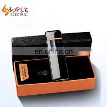 Colorful Heating Coil Touch Sensing Electronic USB Lighter thumbnail-1