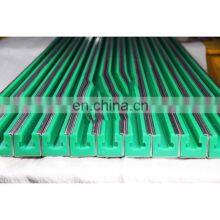 UHMW-PE Colored Plastic Chain Guide v Slot Linear Guide Rail