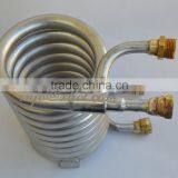 Stainless Steel 304 Counterflow Wort Chiller, Brewing Equipment, Garden Hose Fittings thumbnail-2