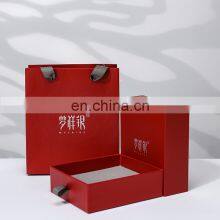 Custom Jewelry Box Earrings Ring Necklace Bracelet Jewelry Packaging Box Drawer Box