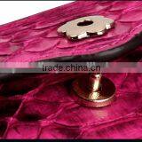 Short Style Color Rare Python Skin Leather Wallet Smart Multifunction Card Holder Two Folder Purse for Women thumbnail-3