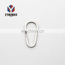 Profession Custom Blank Split Key Ring Hook Plain Metal Brass Shaped Key Chain Jewelry Key Rings Bulk thumbnail-2
