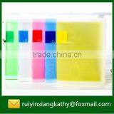 Transparent Colourful Plastic Soft Cover Display Book thumbnail-3